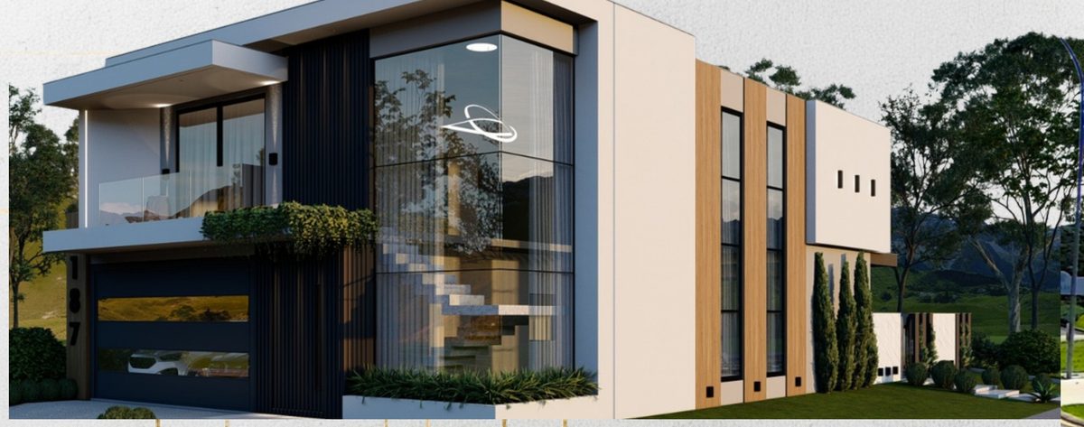 Residência de alto padrão, projeto arquitetônico